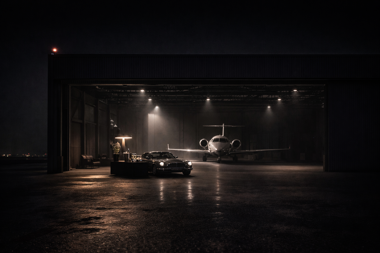 woman in blue background