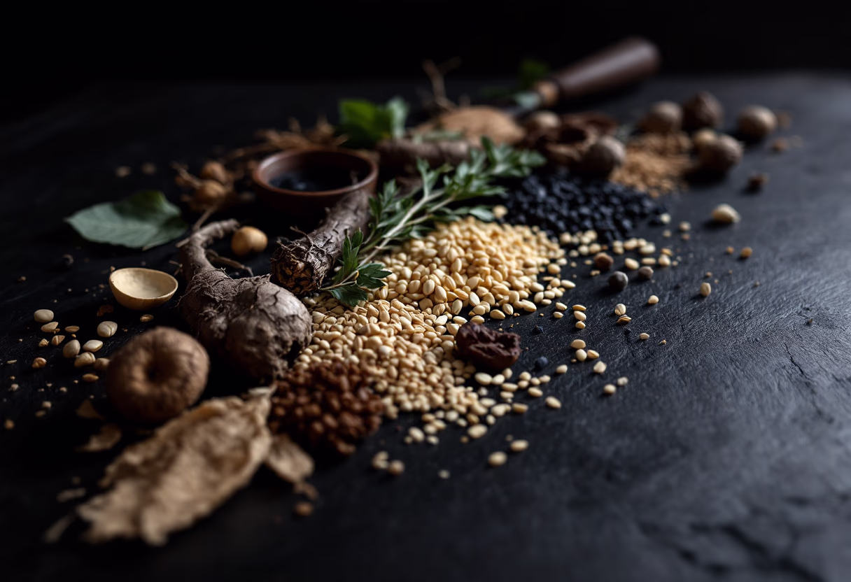 image of traditional chinese herbs for an acupuncturist