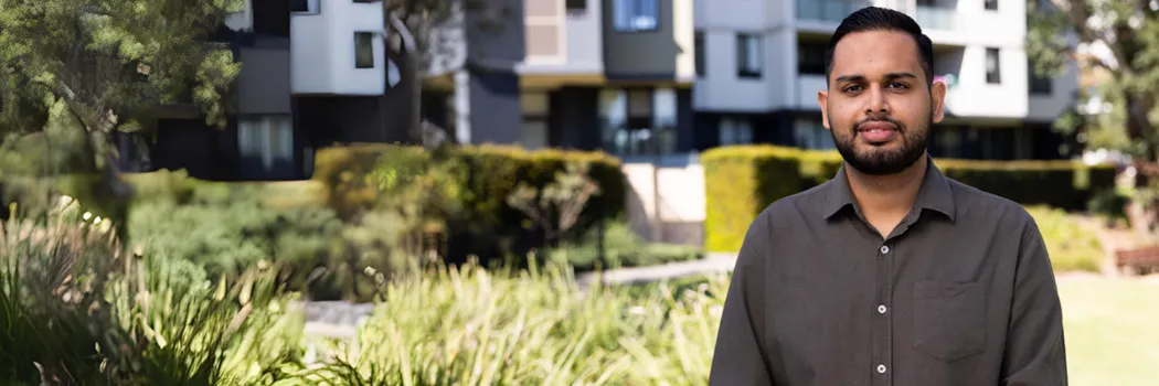 Qudos Bank customer Aakash