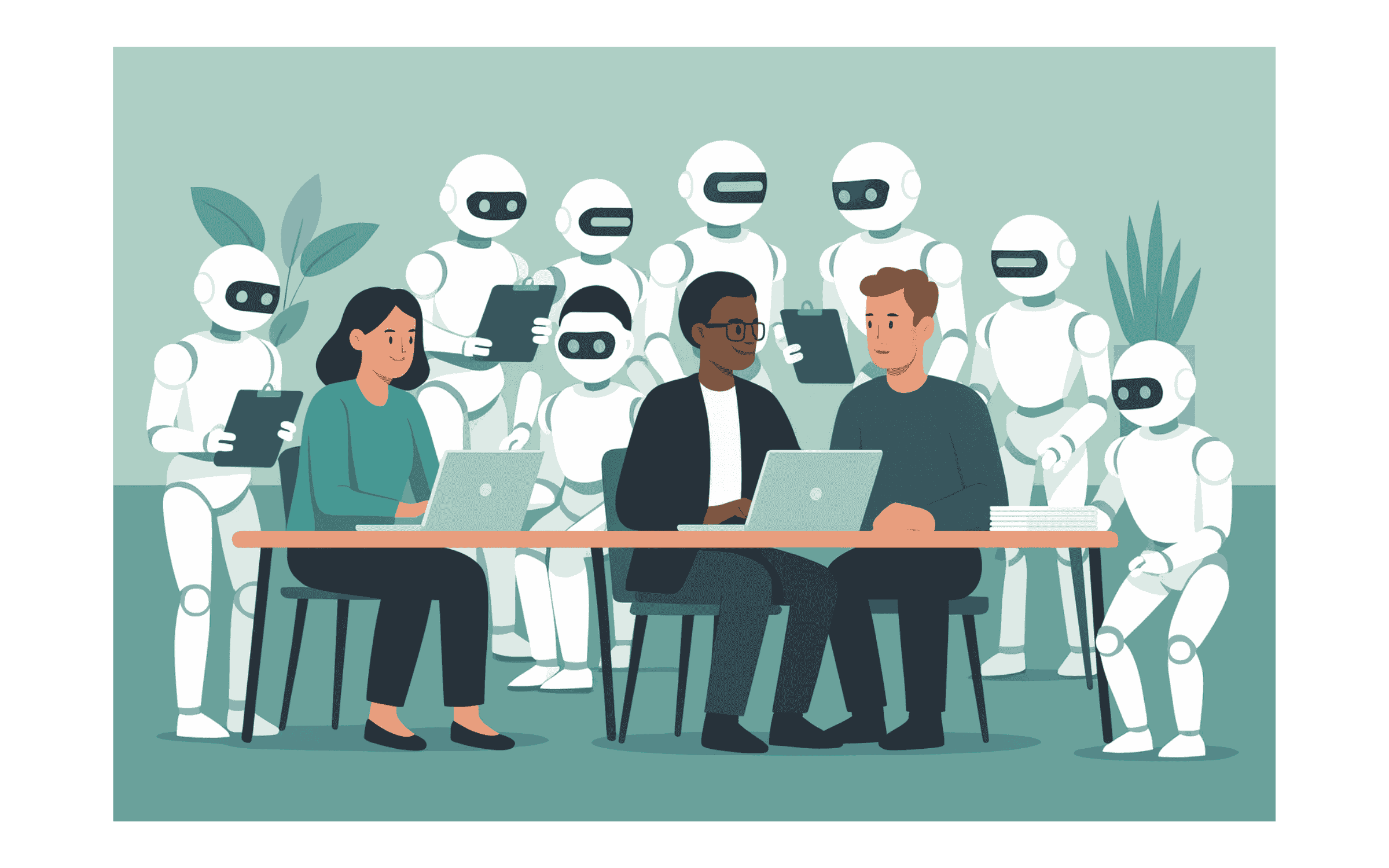 Illustration symbolising Growtriq’s mission to help small teams scale with AI automation