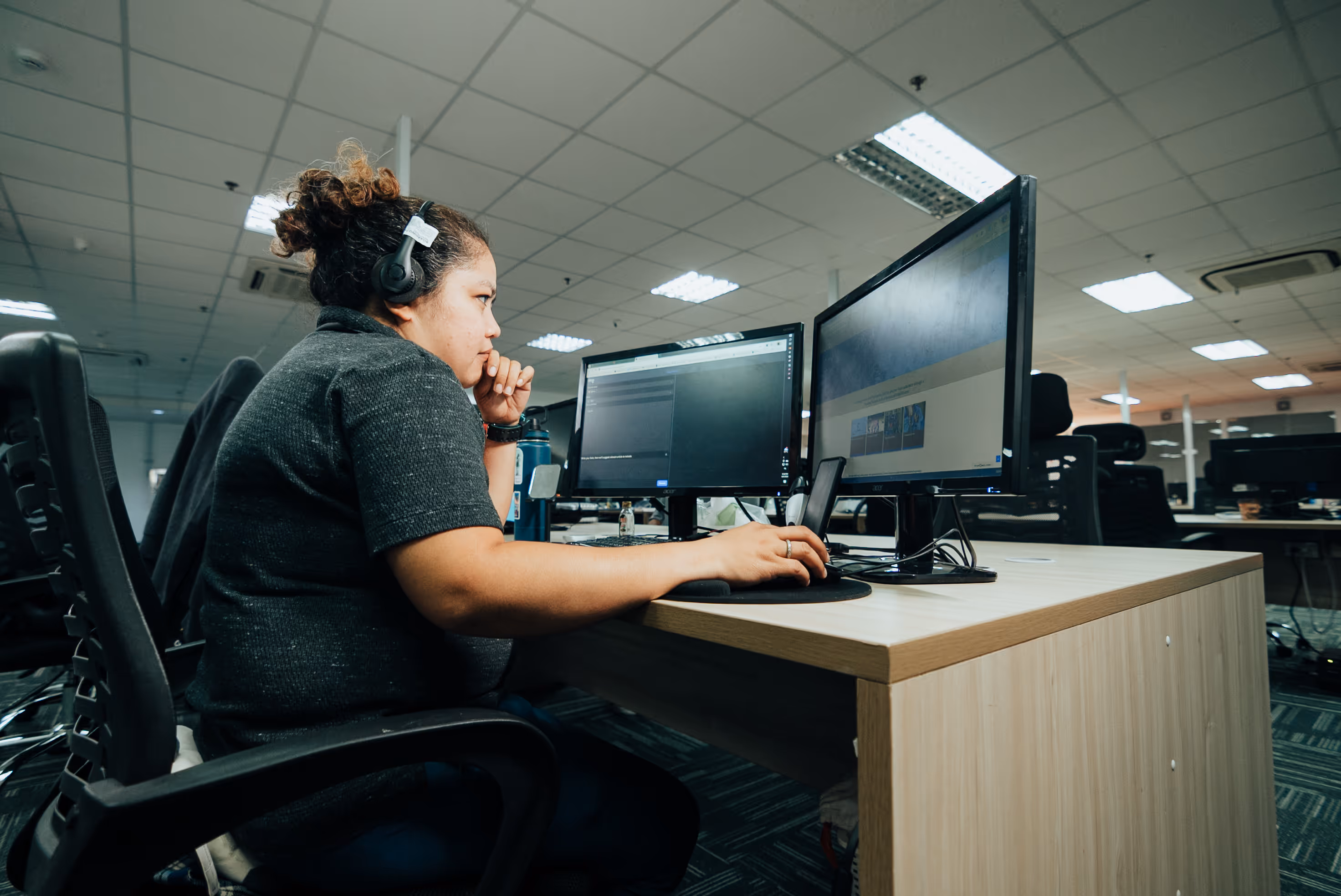 Codev employee working
