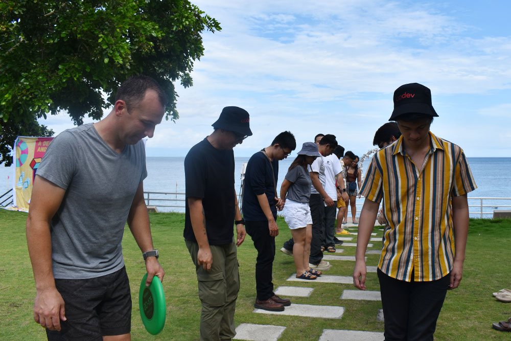 CoDev team playing games