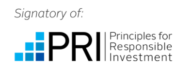 Signatory if Principles for Responsible Investing