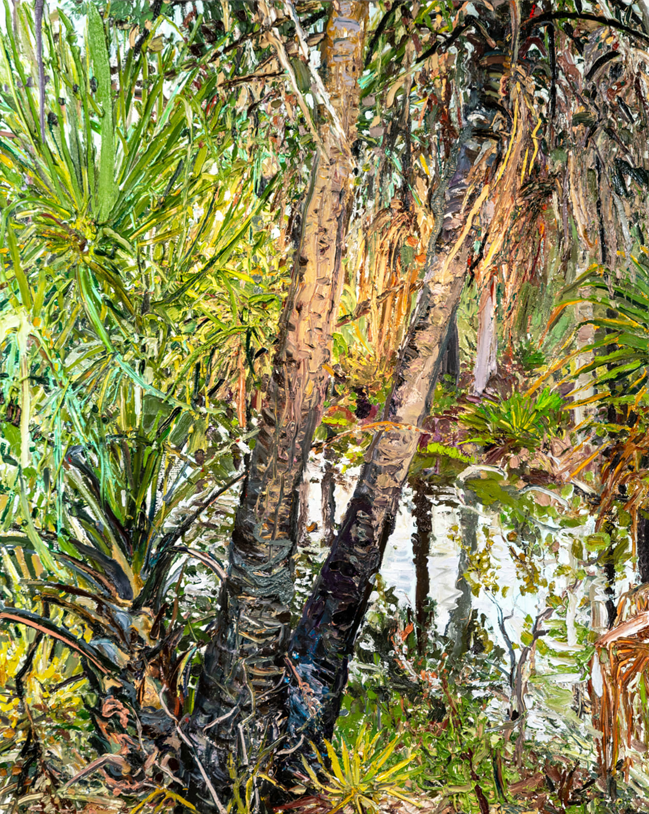 Charred Palms
