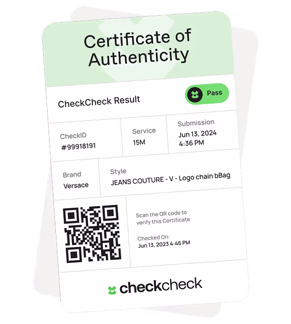 A Certificate of Authenticity shows the authentication result.