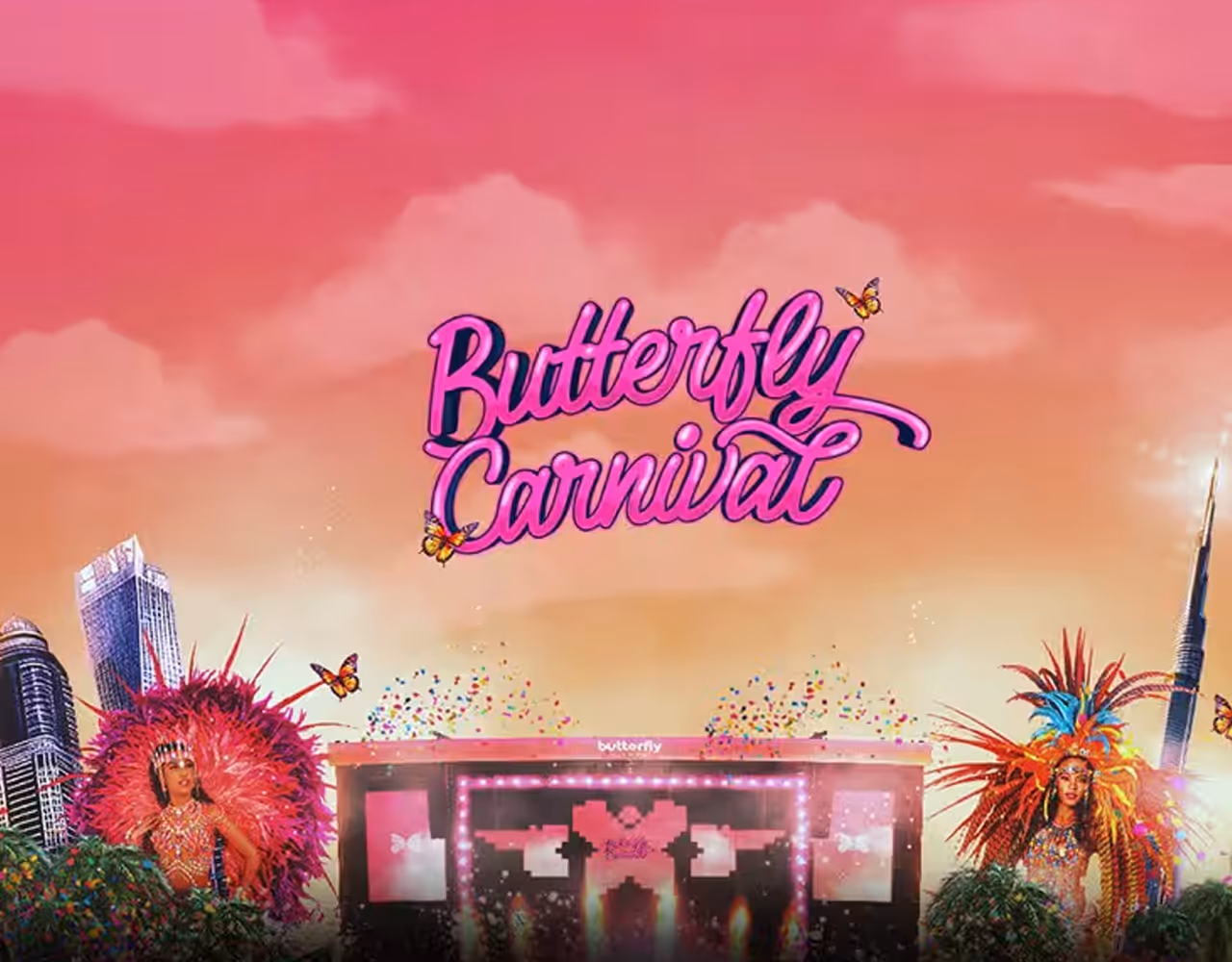Butterfly Carnival 2025 at Dubai Media City Amphitheatre| Dubai Media City