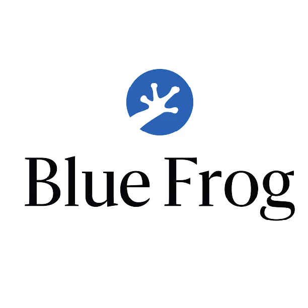 Blue Frog 2025 Logo