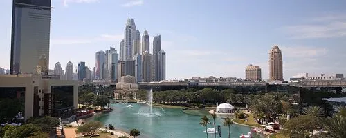 External view of one of TECOM's enterprises in Dubai