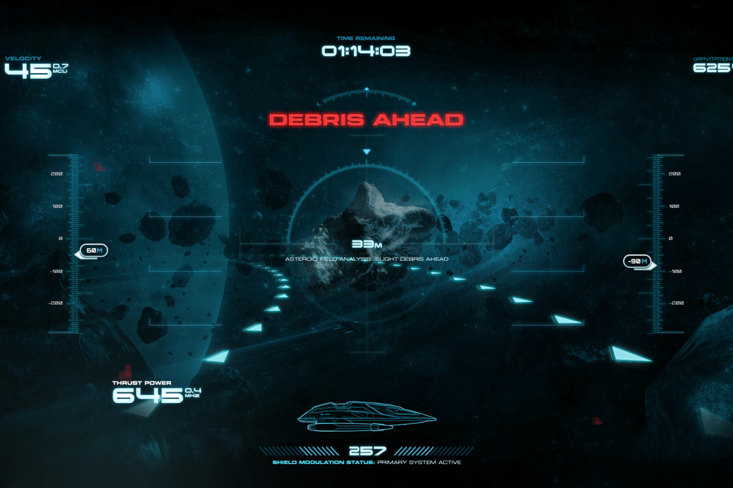 Star Trek Game UI