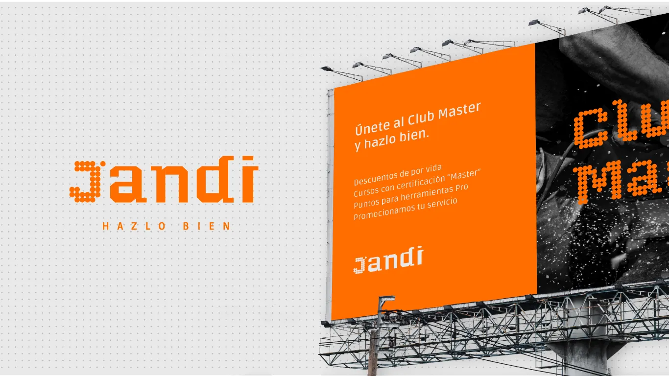 Proyecto de branding de Jandi