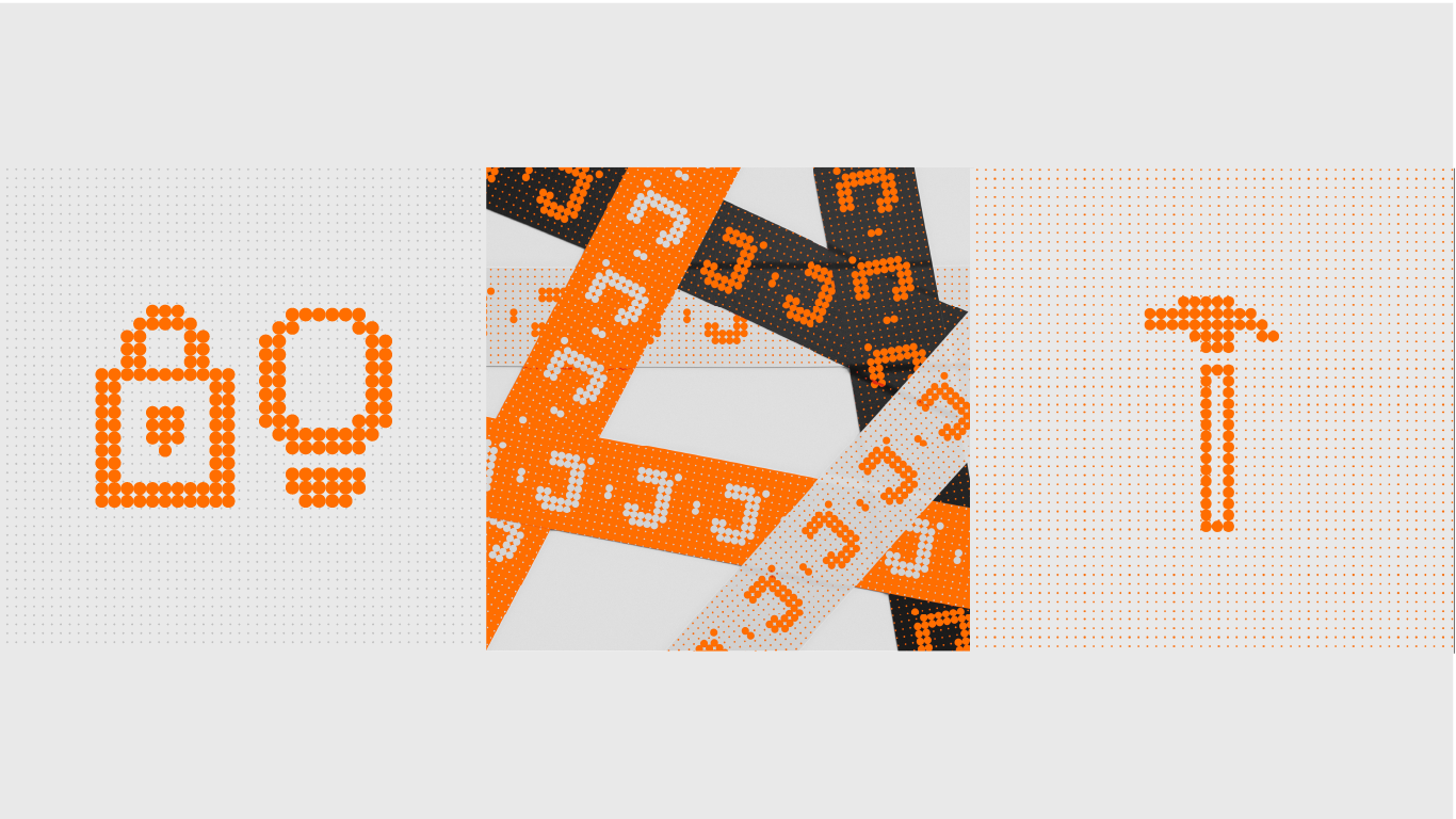 Identidad visual desarrollada por Ponk para Jandi.