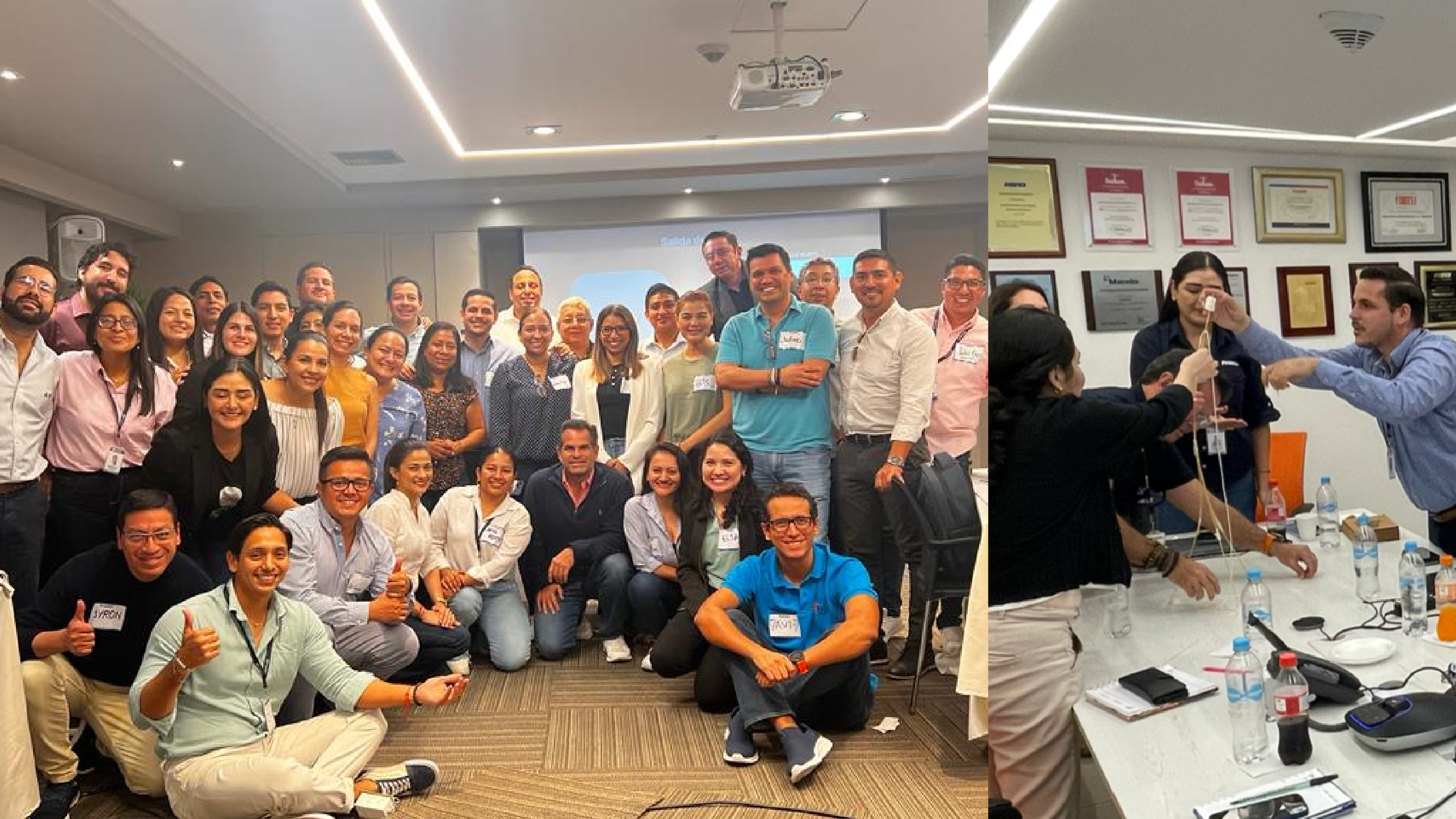 Fotos de talleres estratégicos para el branding de Jandi con Ponk.