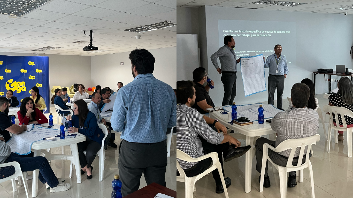 Talleres estratégicos liderados por Ponk para el rebranding de La Ganga.