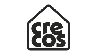 Logo Crecos rebranding por Ponk.