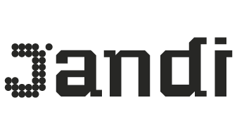 Logo Jandi branding por Ponk.