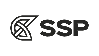 Logo SSP rebranding por Ponk.