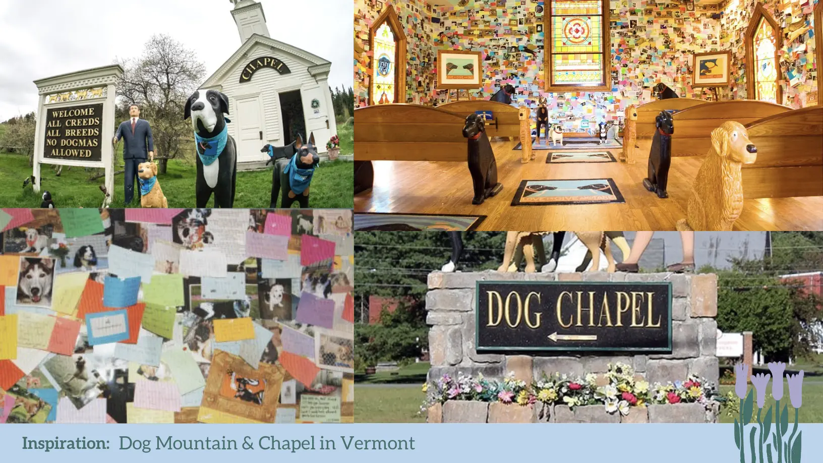 Project inspirations: Dog Mountain in Vermont