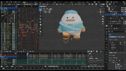 Characters (this case, Rainbow Bridge Guarding) being Rigged 