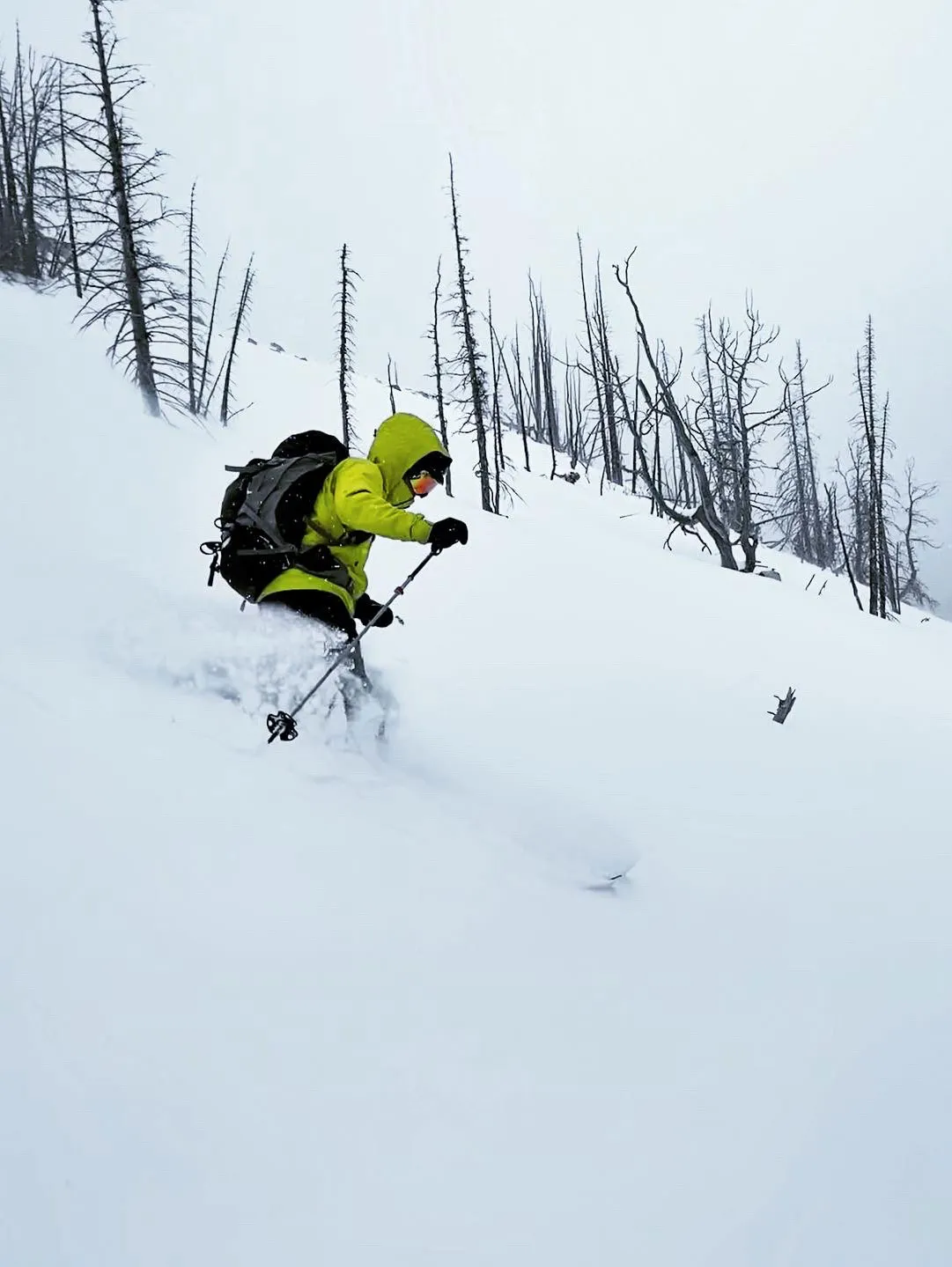 thomas hits the slopes