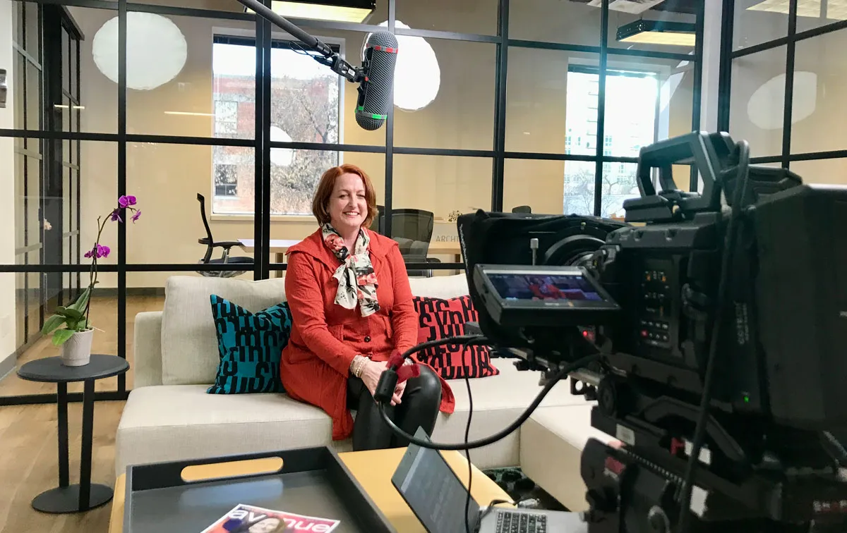 behind the scenes look at filming interviews for the branch our foundation