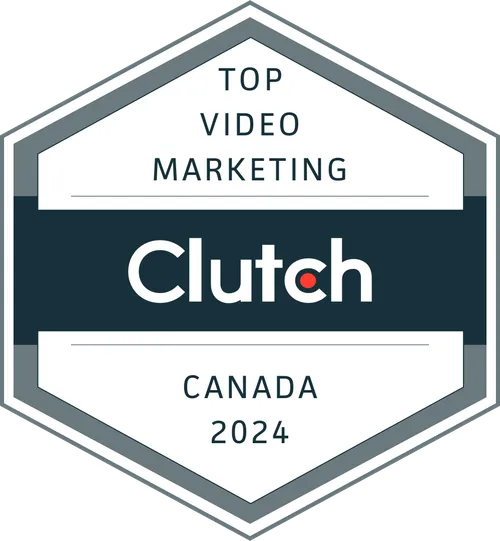 Clutch Award | Top Video Marketing Canada 2024
