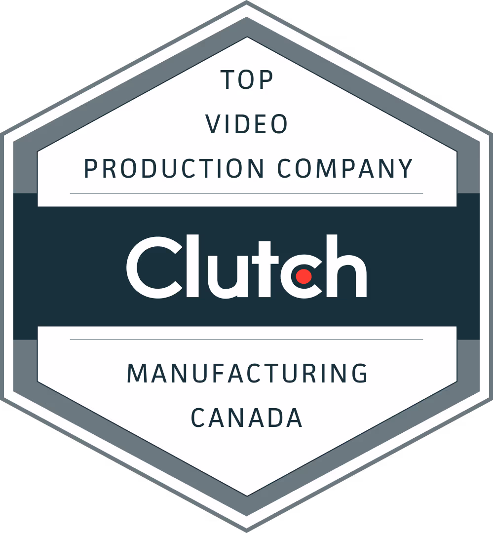 Clutch Awards | Top Video Production Company Company Manufacturing Canada 2024