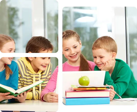 kids enjoying