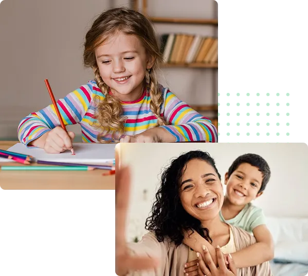 kids studying