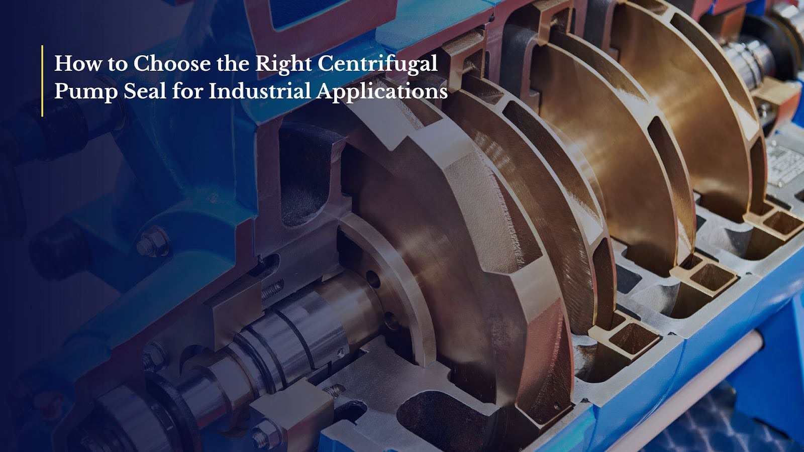 How to Choose the Right Centrifugal Pump Seal for Industrial Applications