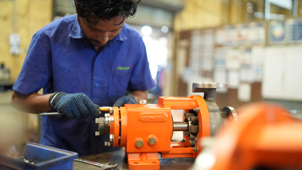  Inspect Bearings and Lubricate Moving Parts