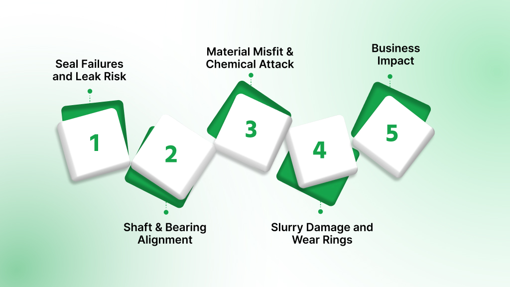 Centrifugal Pump Parts Affect Reliability and Downtime