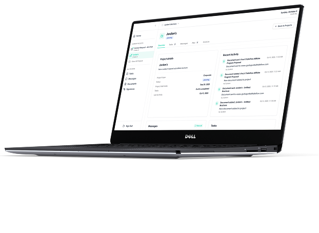 Smart client portal