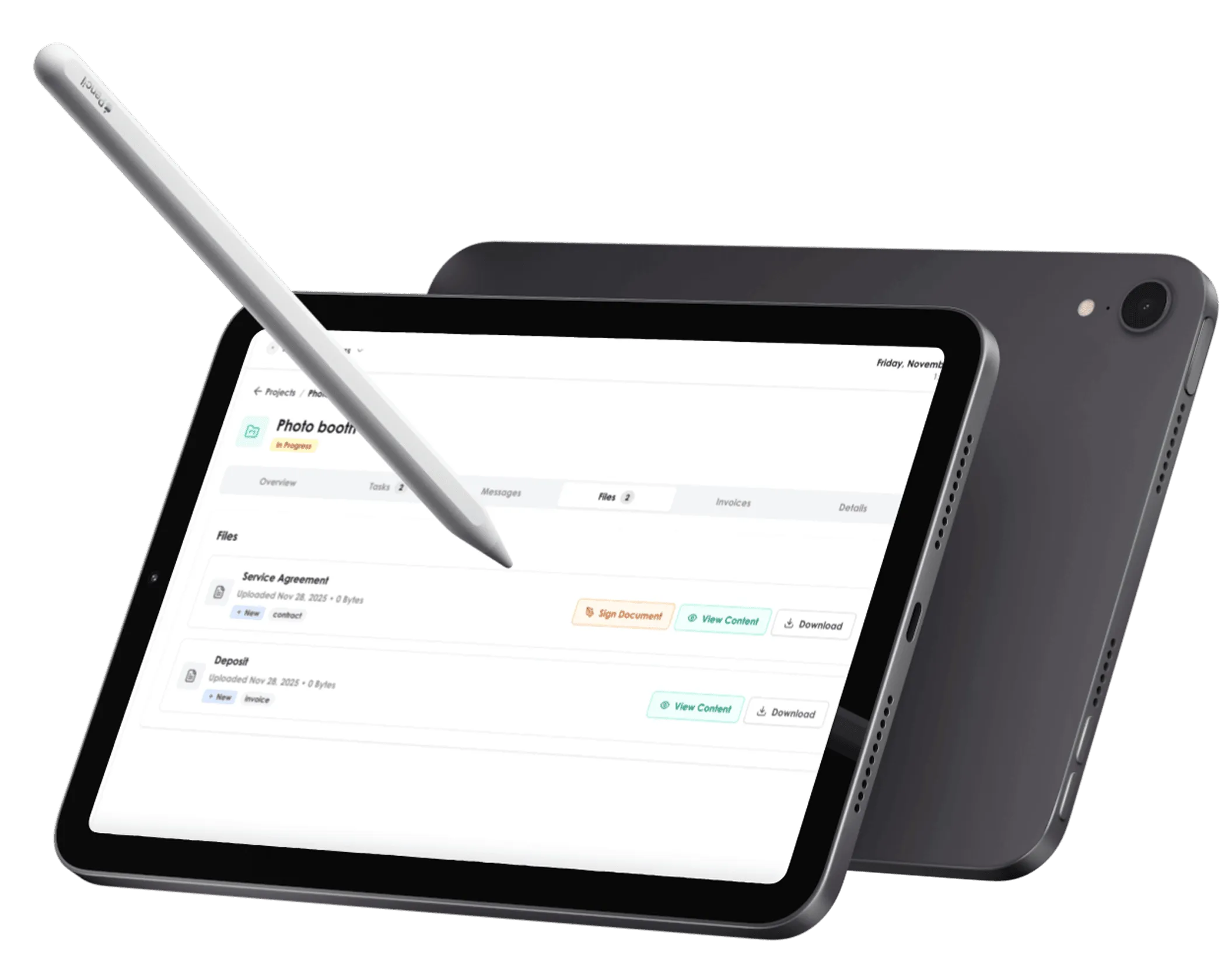 Files and invoices access