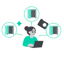 Branching logic graphic