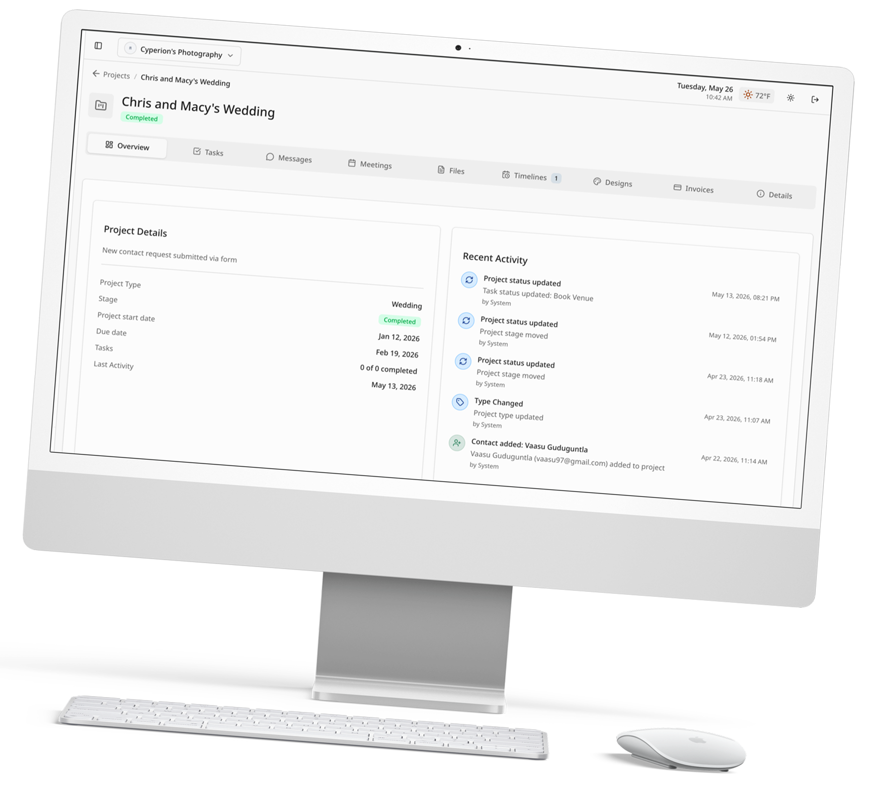 Dashboard sync step