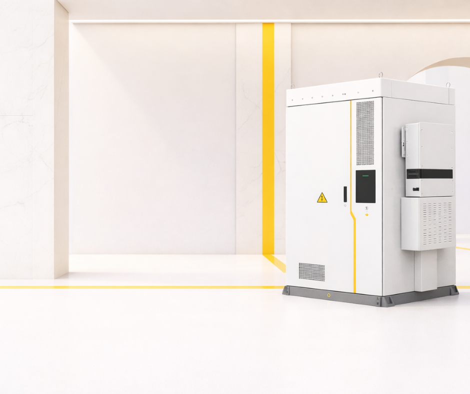 Ein Gewerbespeicher für günstigen Strom und Lastspitzenkappung