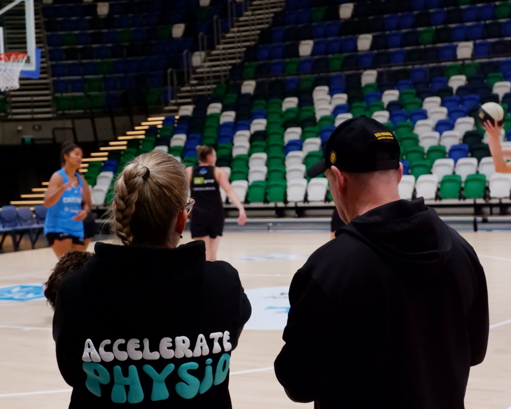Jen Maher with Coach Paul Goriss