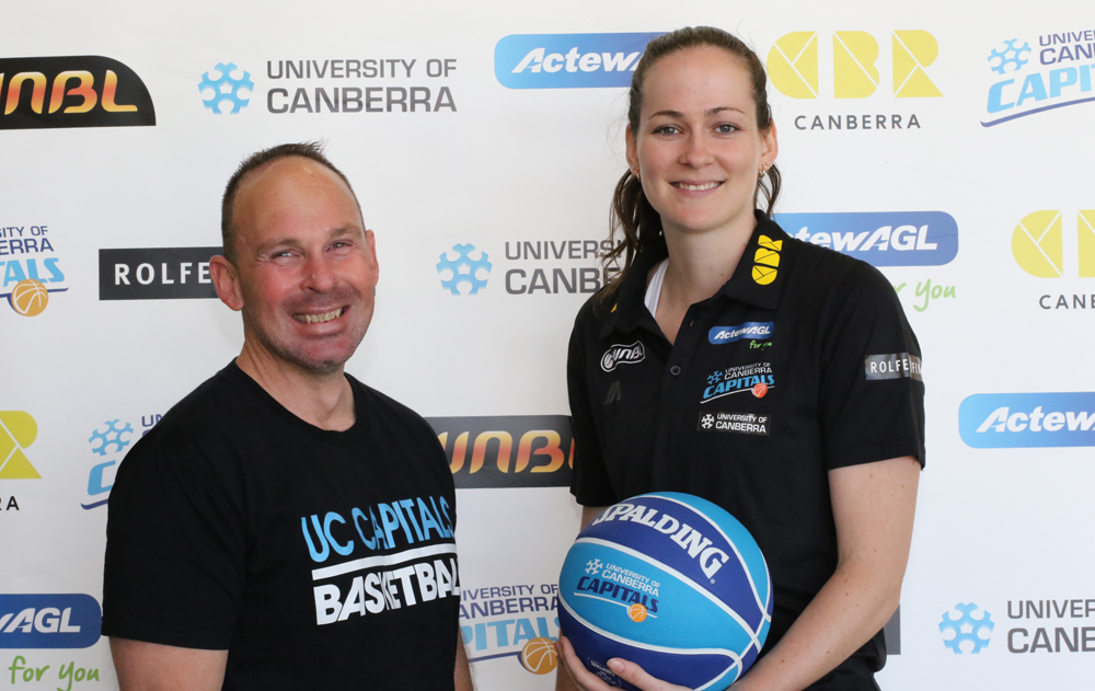 Emerging Opal and University of Canberra student Keely Froling has signed on for another two seasons with the UC Capitals