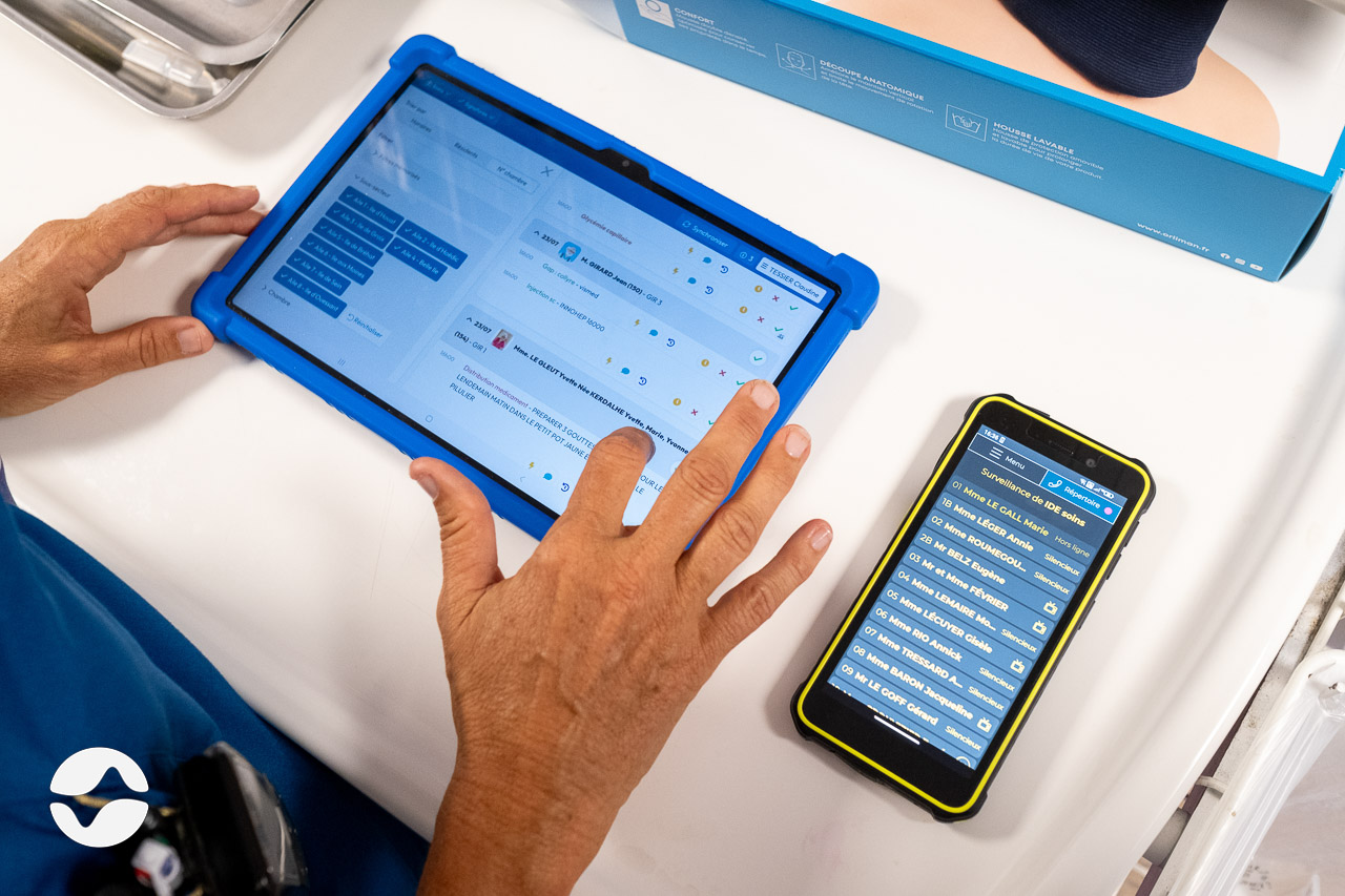 Reporting et smartphone Orikio