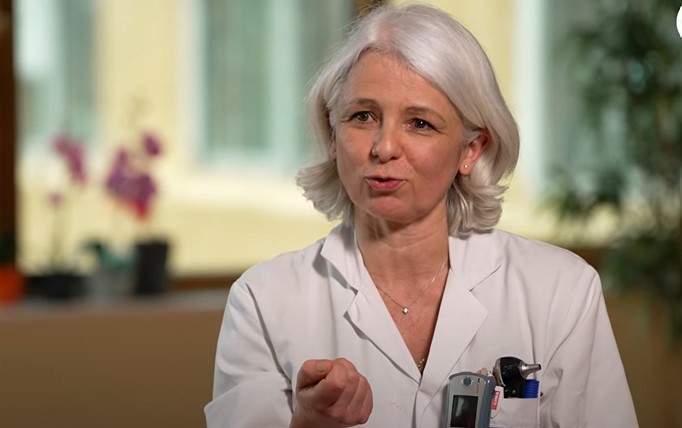 Photo d'une gériatre du chu de Brest