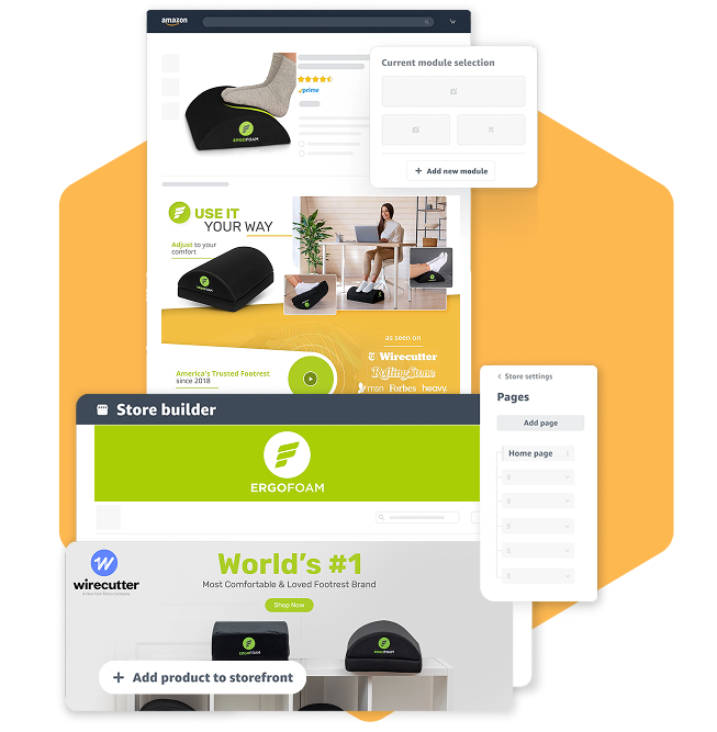 AMAZON STOREFRONT & ENHANCED CONTENT