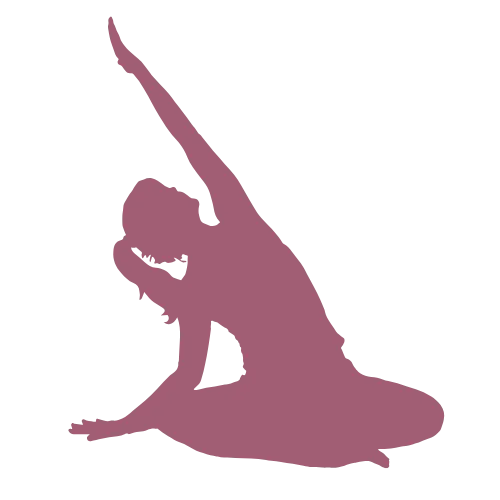 Frau in seitlicher Dehnung – Yoga-Pose für Flexibilität und Achtsamkeit.