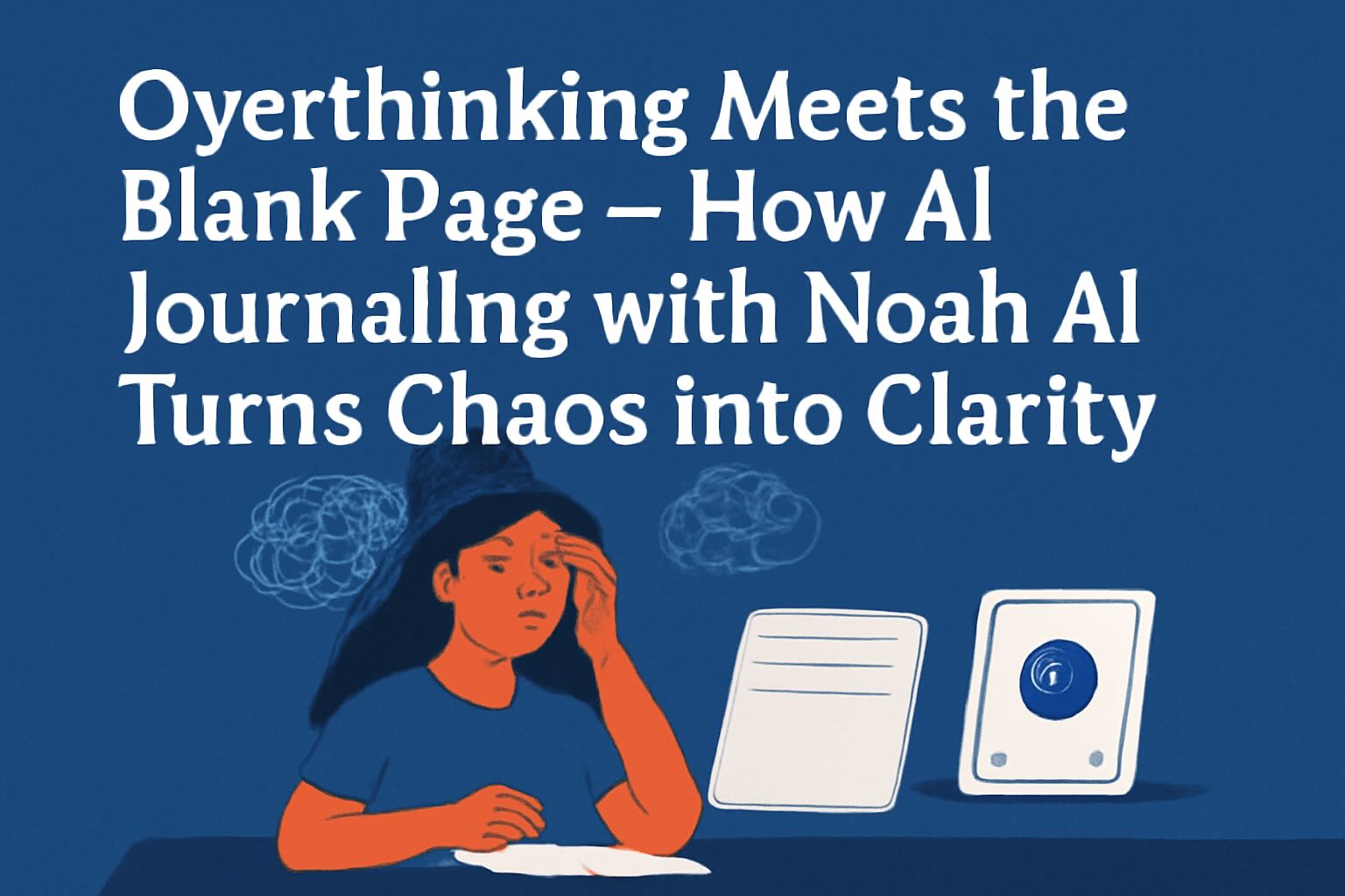 Overthinking Meets the Blank Page—How AI Journaling with Noah AI Turns Chaos into Clarity
