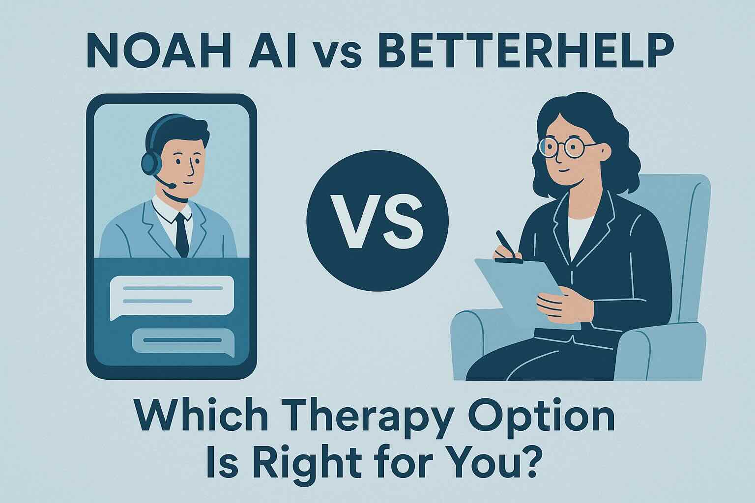 Noah AI vs BetterHelp: Which Therapy Option Is Right for You?