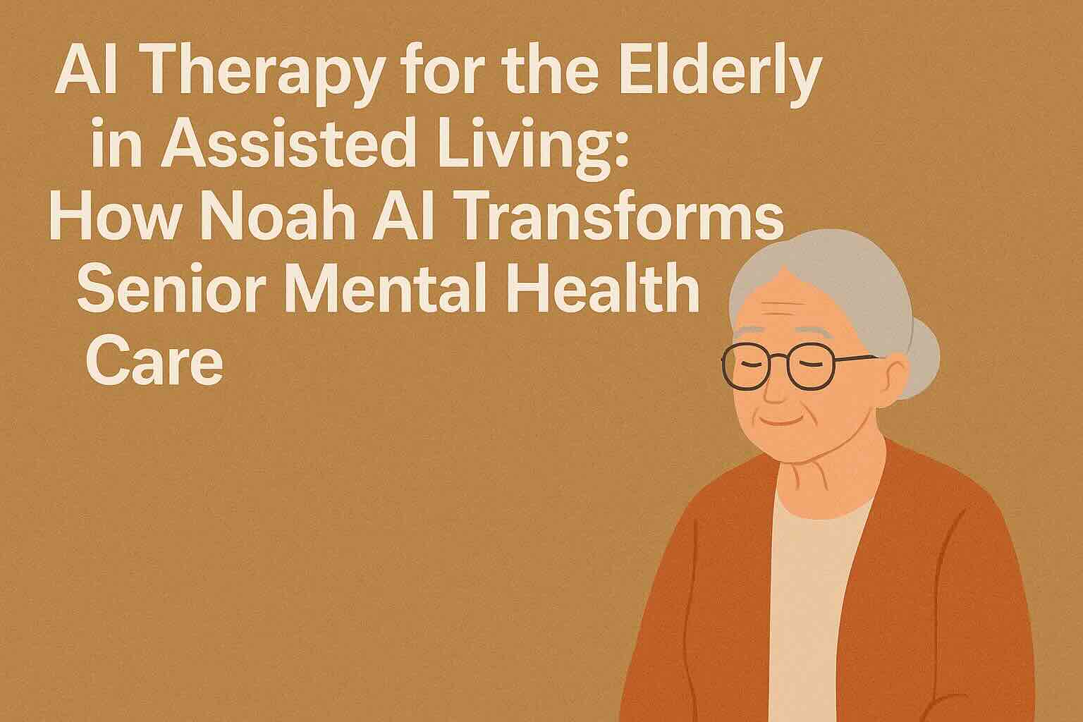 AI Therapy for the Elderly in Assisted Living: How Noah AI Transforms Senior Mental Health Care