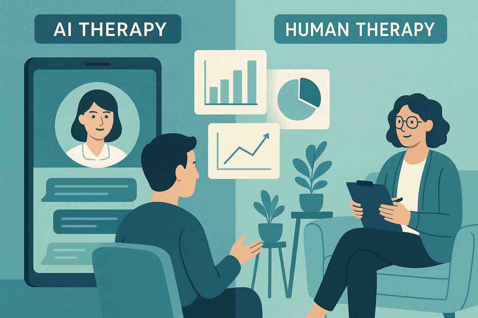 AI Therapy vs Traditional Therapy: What 2025 Research Reveals About Effectiveness