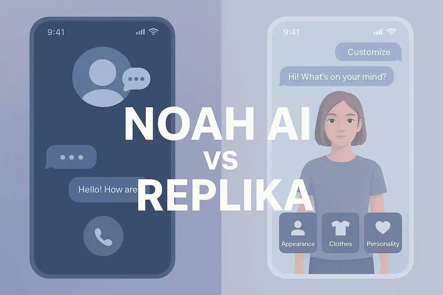 Noah AI vs Replika: Clinical AI Therapy or Emotional AI Companion?