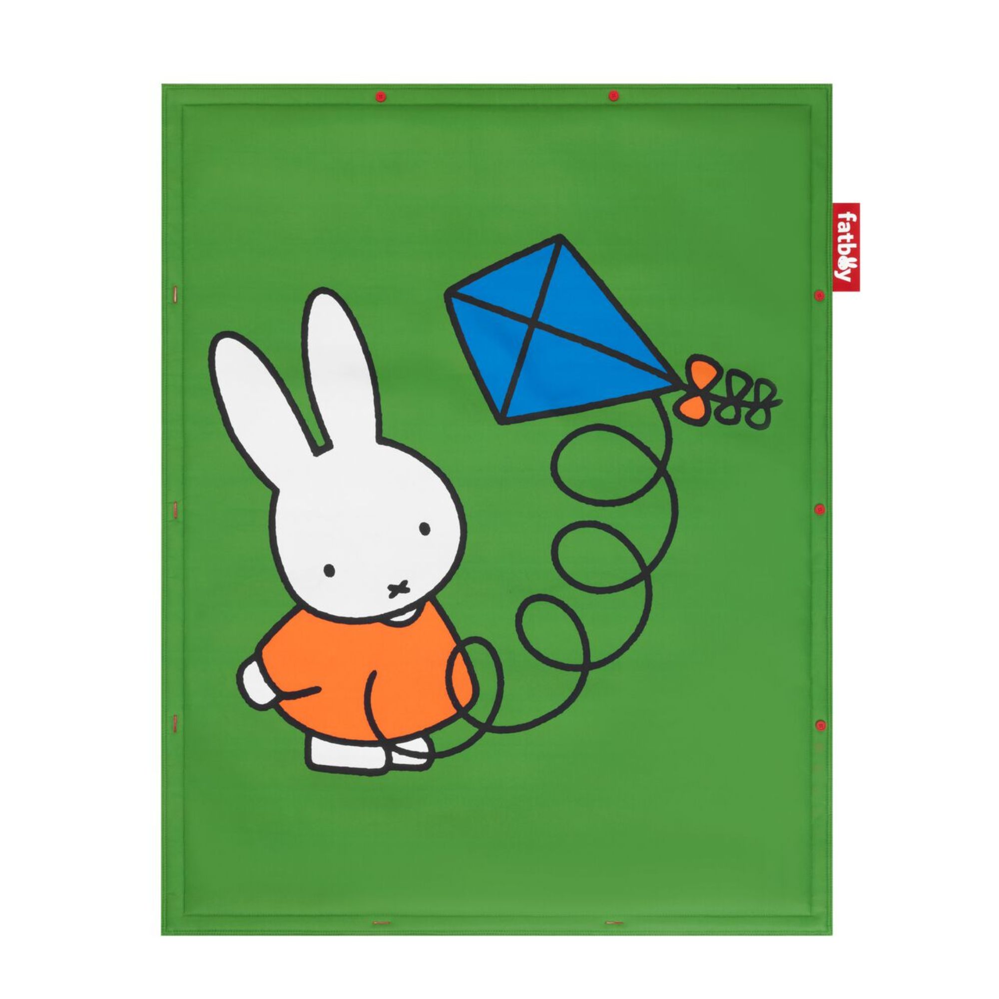 nijntje vloerkleed en wandkleed groen Fatboy