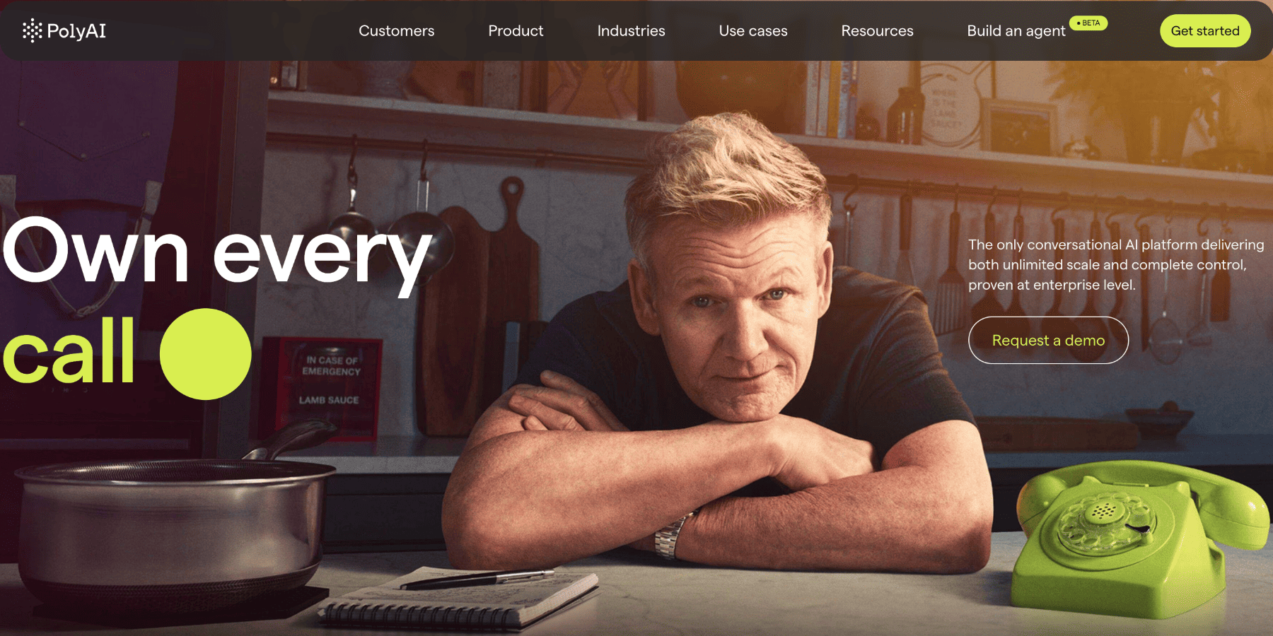 PolyAI homepage