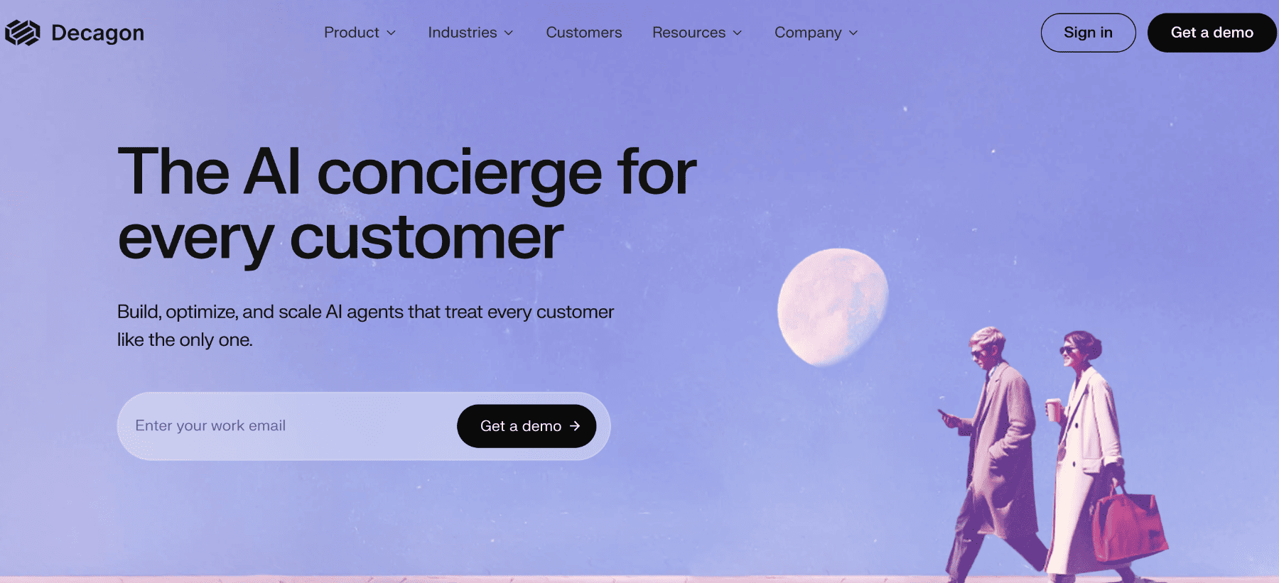 Decagon homepage